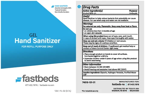 Hand Sanitizer packaging