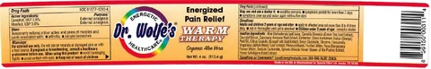 DR. WOLFES WARM THERAPY 포장