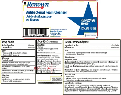 RENOWN Antibacterial Foam Cleanser 포장