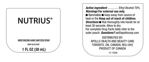 Hand Sanitizer packaging