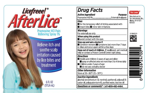 Licefreee AfterLice packaging