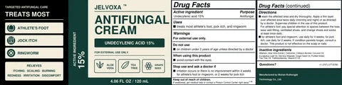 JELVOXA ANTIFUNGAL 포장