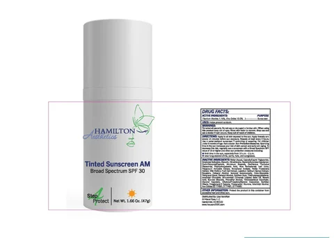 Tinted Sunscreen AM -Broad Spectrum SPF 30 packaging