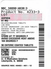 LOW DOSE ASPIRIN packaging