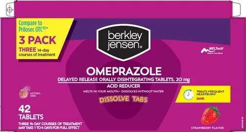 berkley and jensen omeprazole 포장