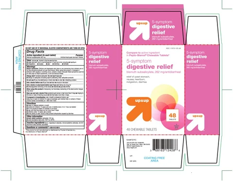 up and up 5-symptom digestive relief 포장