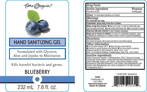 HAND SANITIZING BLUEBERRY 포장