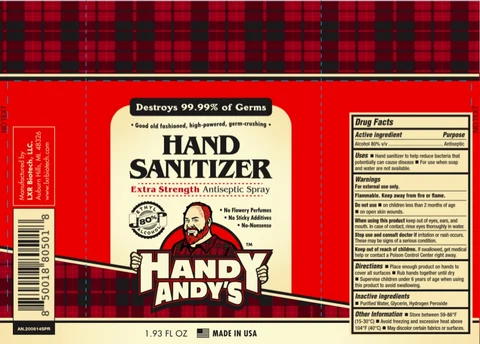 Handy Andys packaging
