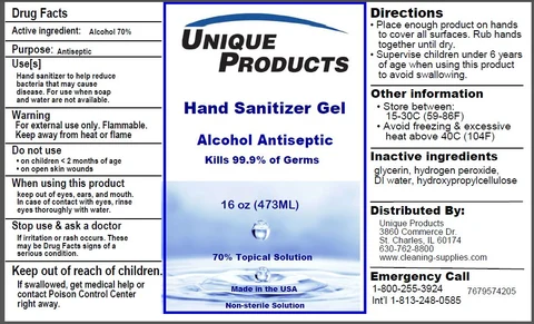 UNIQUE Hand Sanitizer 포장