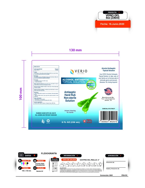 Hand Sanitizer packaging