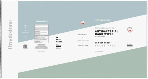 BROOKSTONE ANTIBACTERIAL HAND WIPES Value Pack 포장