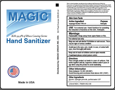 Hand Sanitizer 포장