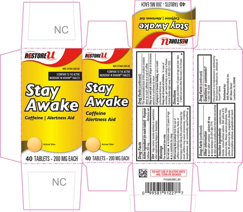 Stay Awake packaging