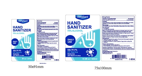 Hand Sanitizer 포장