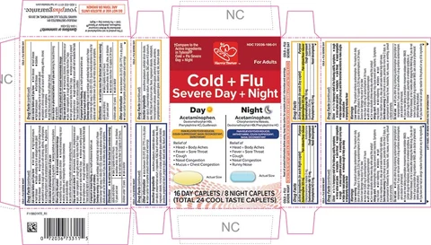 Cold Flu Severe Day Night 포장