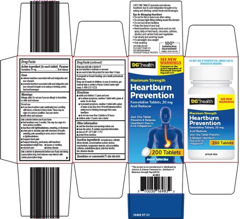 dg health heartburn prevention packaging