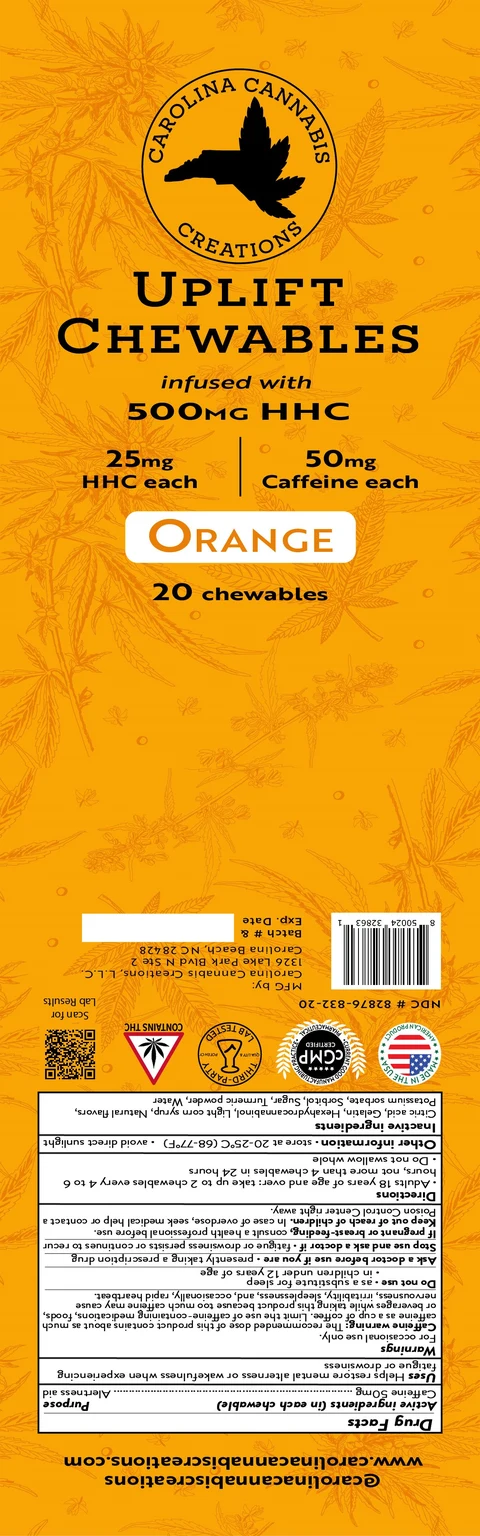 Uplift Chewable 포장