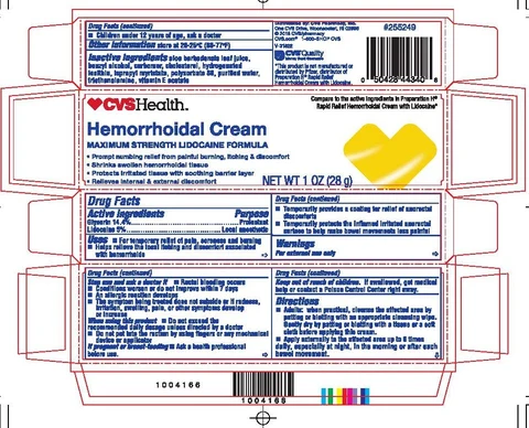 Hemorrhoidal Relief Cream 포장