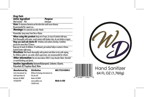 64oz label