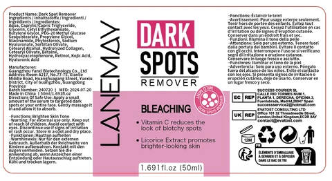 DARK SPOT REMOVER 포장