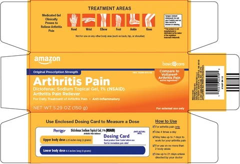basic care arthritis pain 포장
