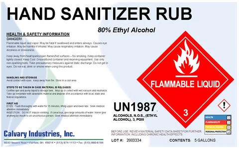 5 GL PAIL LABEL