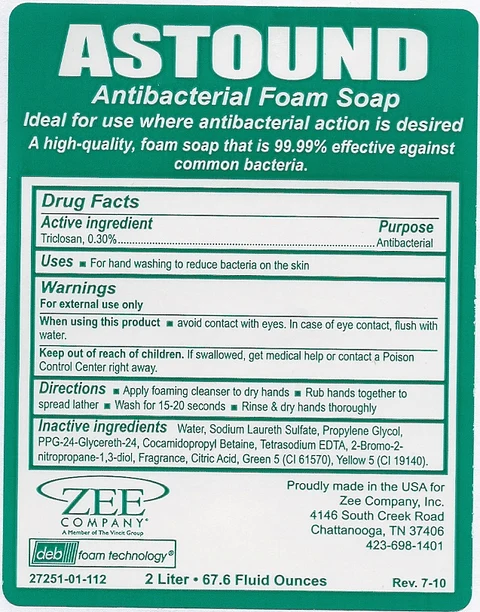 Astound Antibacterial 포장