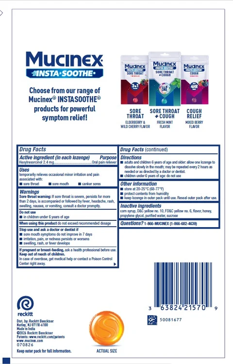 Honey and Echinacea Back Label