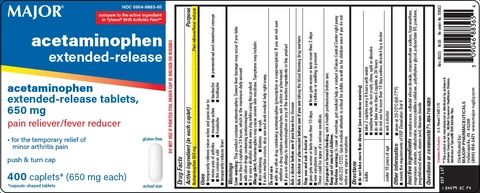major acetaminophen 포장