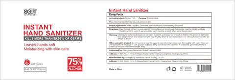 250 ml label