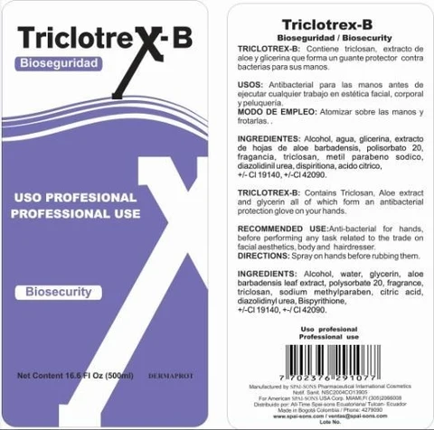 DERMAPROTTRICLOTREX-B 포장