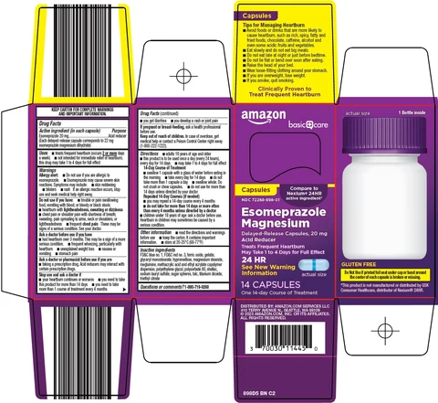 basic care esomeprazole magnesium 포장