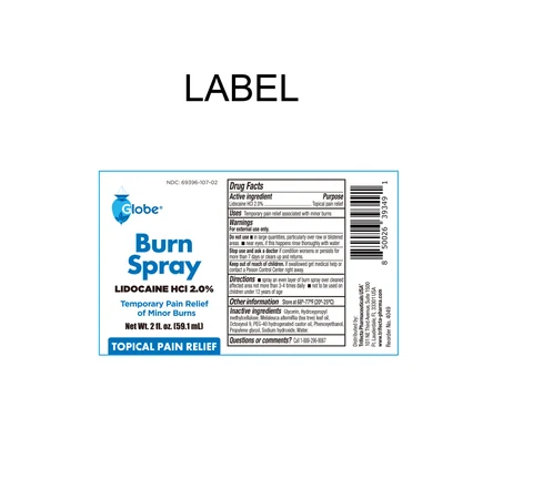 Burn Relief packaging