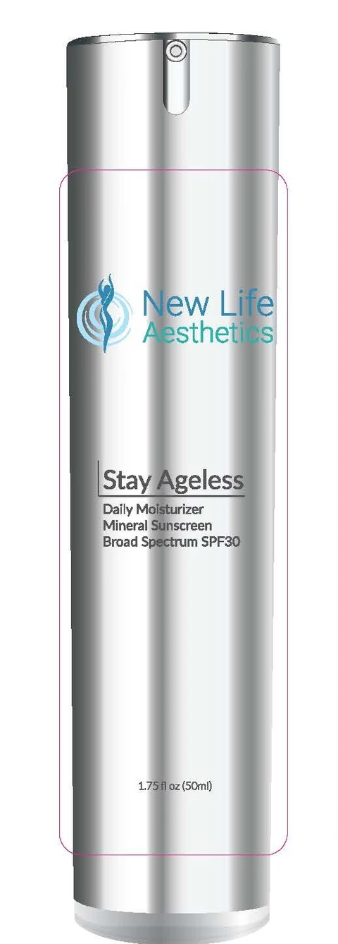 Stay Ageless Daily Moisturizer Broad Spectrum SPF 30 Sunscreen packaging