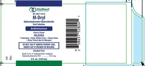 M-Dryl packaging