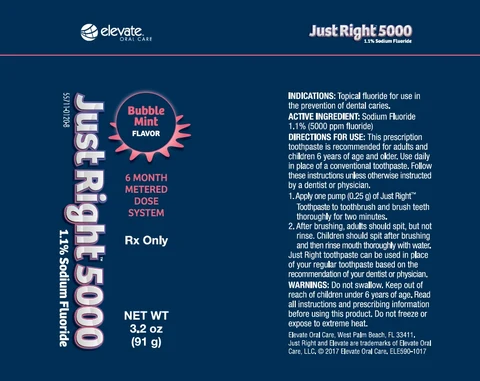 Just Right 5000 포장