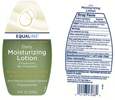 DAILY MOISTURIZING WITH NATURAL COLLOIDAL OATMEAL 포장