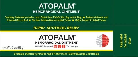 ATOPALM Hemorrhoidal 포장
