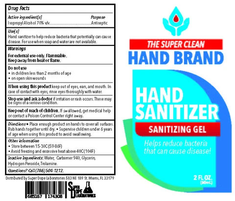 Hand Sanitizer packaging