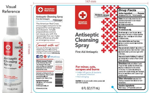 AMERICAN RED CROSS ANTISEPTIC CLEANSING 포장