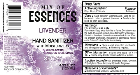 Hand Sanitizer packaging