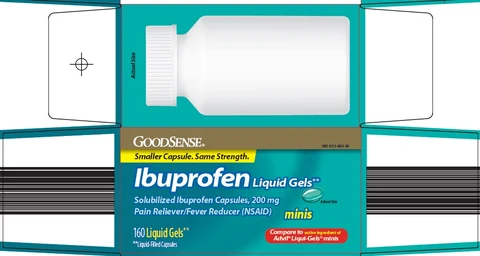 good sense ibuprofen packaging