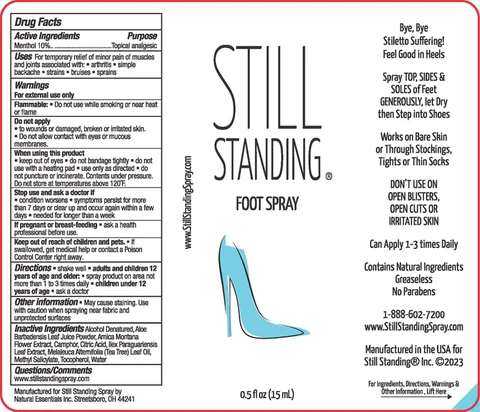 Still Standing packaging