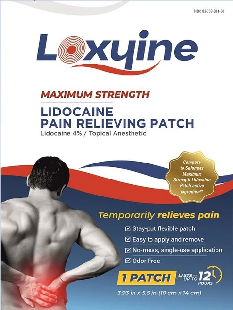 Loxyine packaging