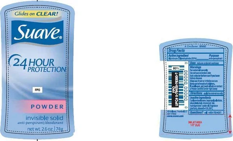 Suave packaging