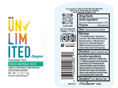 Unlimited by Degree 포장