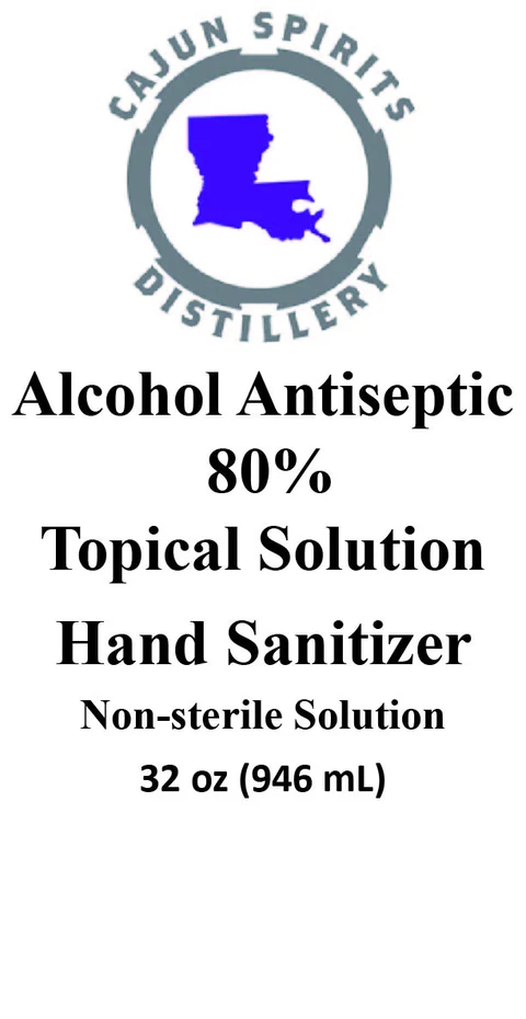 Cajun Spirits Hand Sanitizer 포장