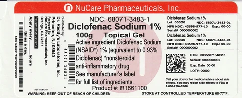 DICLOFENAC SODIUM 포장
