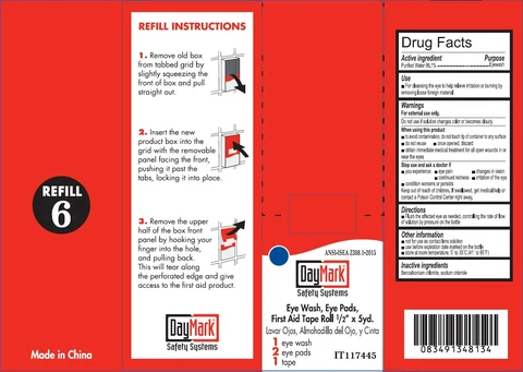 Standard ANSI First Aid packaging