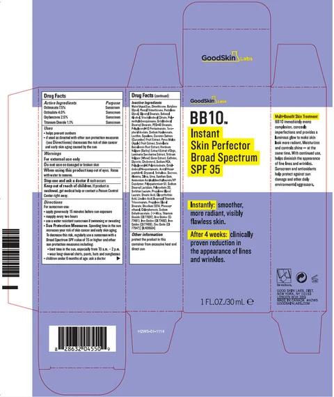 BB10 INSTANT SKIN PERFECTOR BROAD SPECTRUM SPF 35 포장